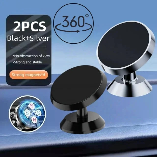 Magnetic Car Phone Holder Universal Magnetic Mount Bracket Stick on Car Dashboard Wall for iPhone Xiaomi Huawei Phone Car Holder