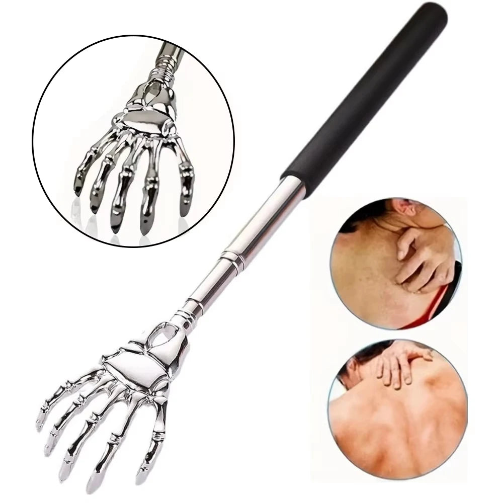 Ghost Hand Stainless Steel Telescopic Scratching Massager Stainless Steel Scratching Scratching Scratcher Ghost Hand Stainless