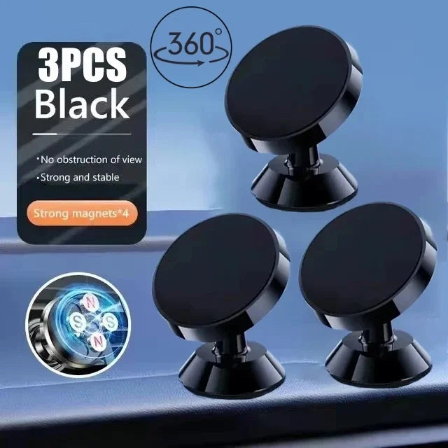 Magnetic Car Phone Holder Universal Magnetic Mount Bracket Stick on Car Dashboard Wall for iPhone Xiaomi Huawei Phone Car Holder